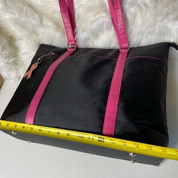 Mobile Edge versatile micro fiber  black and pink notebook / Tote . - Picture 8 of 15